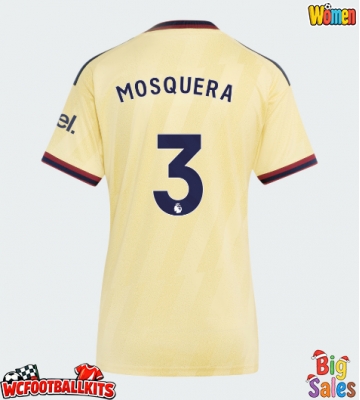 Arsenal Cristhian Mosquera #3 Replica Third Stadium Shirt for Women 2026-27 Short Sleeve